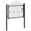 Aitausportti ASTEN 100 x 75 cm Metalli Musta Lukittava