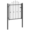 Aitausportti ASTEN 100 x 100 cm Metalli Musta Lukittava