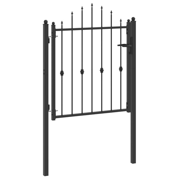 Aitausportti ASTEN 100 x 100 cm Metalli Musta Lukittava