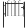 Aitausportti DRONTEN 100 x 75 cm Metalli Musta Lukittava