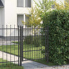 Aitausportti DRONTEN 100 x 125 cm Metalli Musta Lukittava