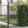 Aitausportti DRONTEN 100 x 175 cm Teräs Musta Lukittava