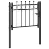 Aitausportti HORST 100 x 75 cm Metalli Musta Lukittava