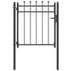 Aitausportti HORST 100 x 100 cm Metalli Musta Lukittava