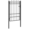 Aitausportti HORST 100 x 150 cm Metalli Musta Lukittava