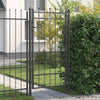 Aitausportti HORST 100 x 175 cm Metalli Musta Lukittava