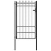 Aitausportti HORST 100 x 175 cm Metalli Musta Lukittava