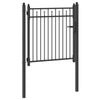 Aitausportti BAARLO 100 x 100 cm Metalli Musta Lukittava