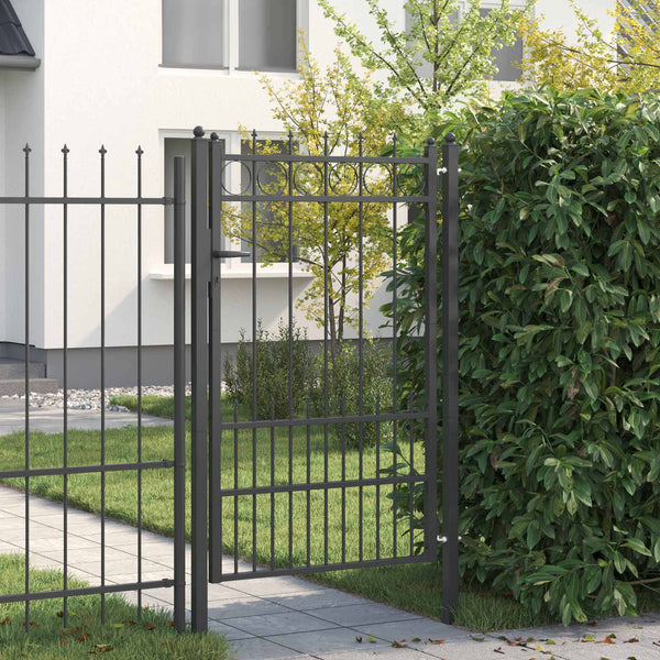 Aitausportti HORST Teräs Musta Lukittava
