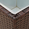 Ulkosetti 3 kpl 30 x 30 x 80 cm Metalli