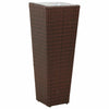 Ulkosetti 3 kpl 30 x 30 x 80 cm Metalli