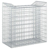 Gabion Kohotettu Peti 50 x 100 x 100 cm Galvanoitu teräs Hopea
