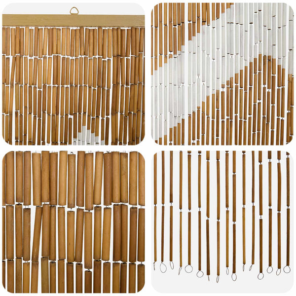 Hyönteislukko Monivärinen 200 x 100 cm Bambu