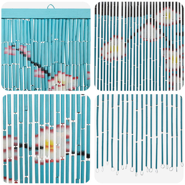 Hyönteislukko Monivärinen 200 x 90 cm Bambu