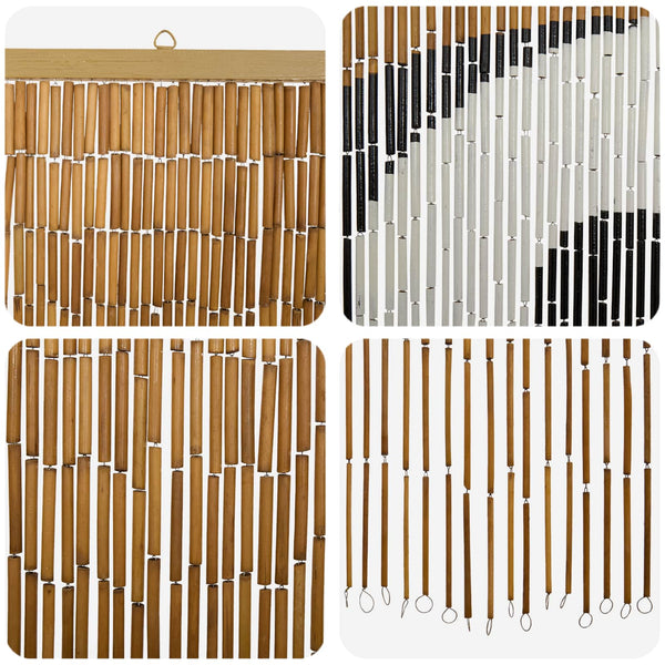Hyönteislukko Monivärinen 200 x 100 cm Bambu