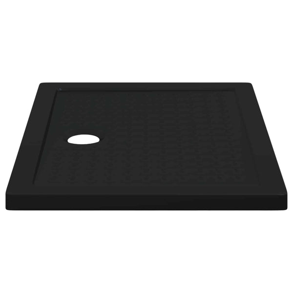 Suihkupohja laatta, jossa on pisteitä 90 x 70 x 4 cm ABS Musta