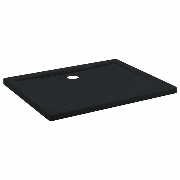 Suihkupohja laatta, jossa on pisteitä 100 x 80 x 4 cm ABS Musta