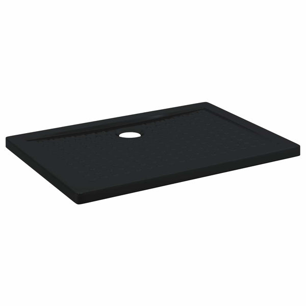 Suihkupohja laatta, jossa on pisteitä 100 x 70 x 4 cm ABS Musta