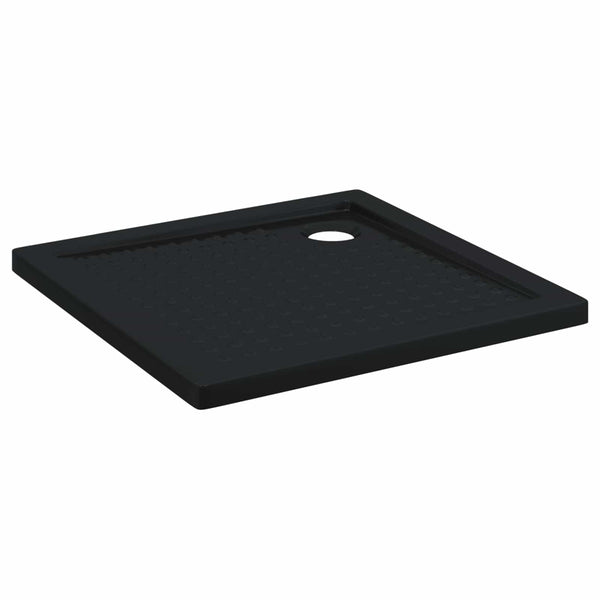 Suihkupohja laatta, jossa on pisteitä 80 x 80 x 4 cm ABS Musta