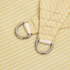 Aurinkovarjolaudat Beige 2 x 2 x 2 m HDPE