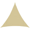 Aurinkovarjolaudat Beige 2 x 2 x 2 m HDPE