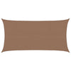 Aurinkovarjolaudat Taupe 2 x 6 m HDPE
