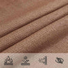 Aurinkovarjolaudat Taupe 2,5 x 6 m HDPE