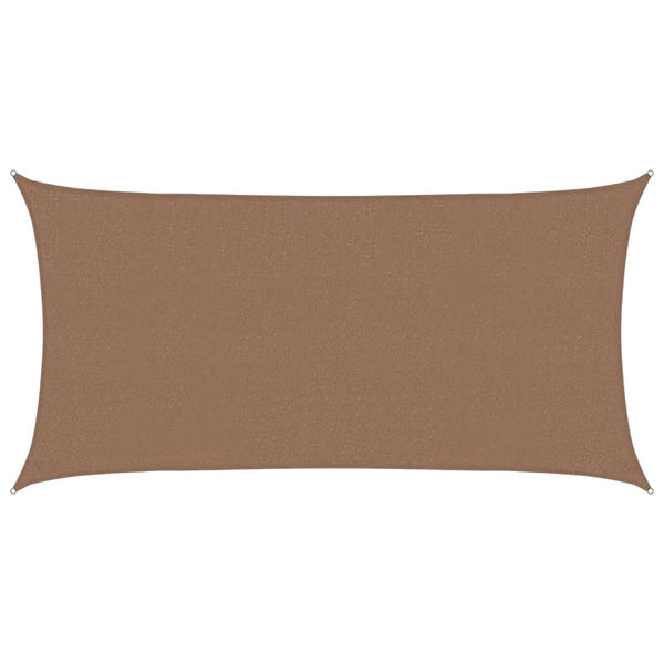Aurinkovarjolaudat Taupe 2,5 x 6 m HDPE