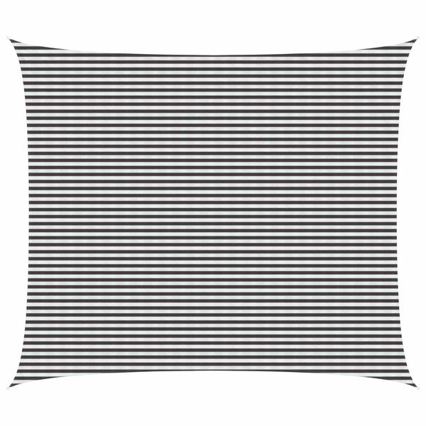 Aurinkovarjolaudat Antrasiitti ja Valkoinen 6 x 7 m HDPE