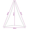 Aurinkovarjolaudat 5 x 7 x 7 m HDPE
