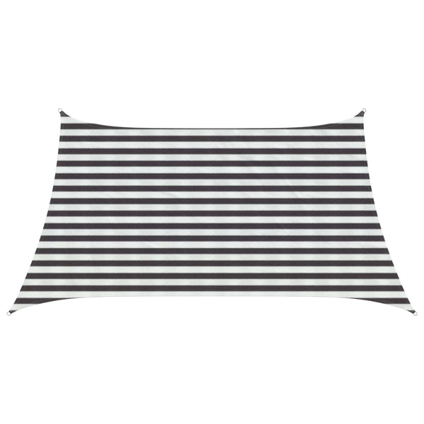 Aurinkovarjolaudat Antrasiitti ja Valkoinen 3 / 4 x 2 m HDPE
