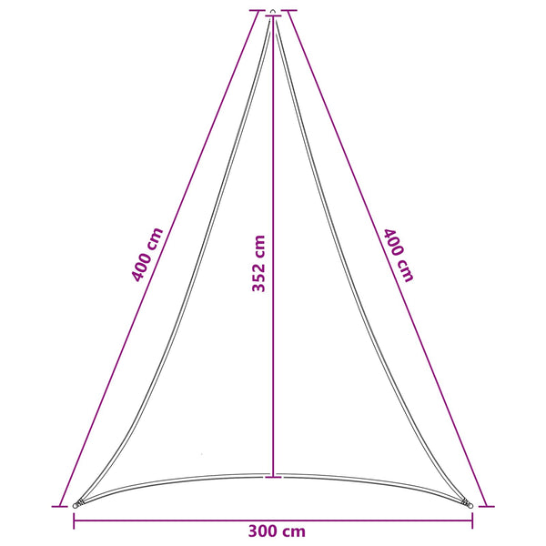 Aurinkovarjolaudat 3 x 4 x 4 m HDPE