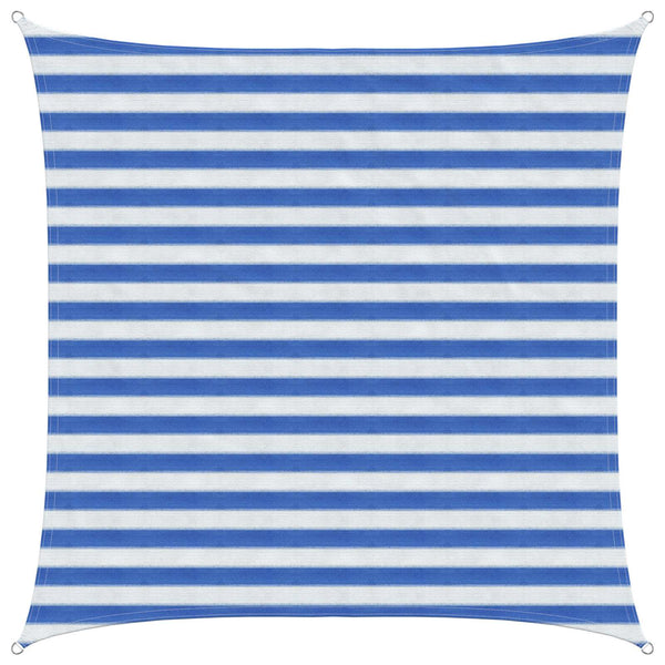 Aurinkovarjolaudat Sininen ja valkoinen 2 x 2 m HDPE