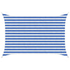 Aurinkovarjolaudat Sininen ja valkoinen 2 x 2,5 m HDPE