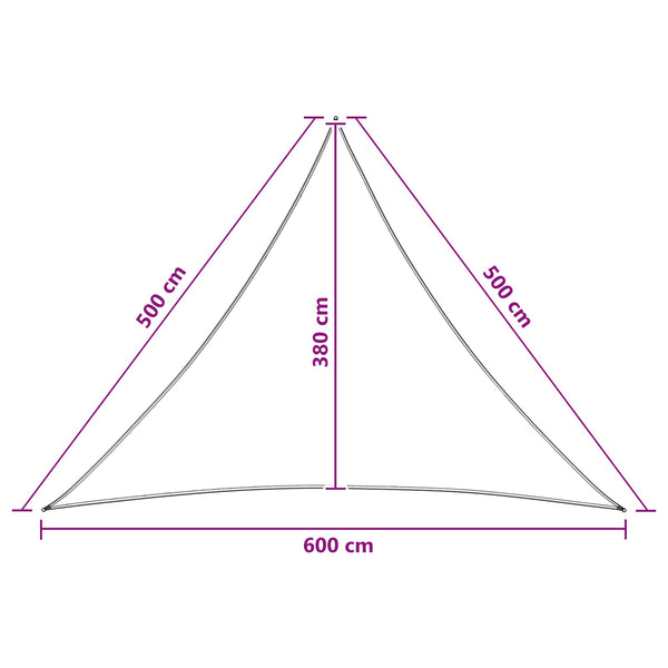 Aurinkovarjolaudat 5 x 5 x 6 m HDPE