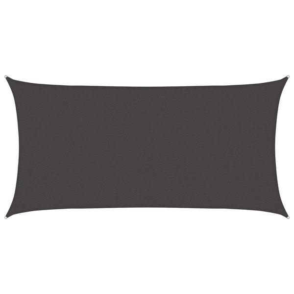 Aurinkovarjolaudat Antrasiitti 2 x 6 m HDPE