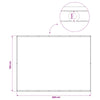 Parvekkeen yksityisyyden suoja 5FT King Size