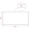 Parvekkeen yksityisyyden suoja 200 x 400 cm