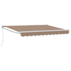 Vedettävä markiisi Taupe 3,5 x 2,5 m
