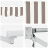 Sähkökäyttöinen Vedettävä Varjo 4 × 3 m