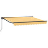 Vedettävä markiisi Hiekka 4 × 3 m Polyesteri ja alumiini