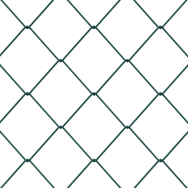 Ketjuaita 2 x 20 m Teräs Vihreä