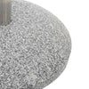 Graniitti-sateenvarjon jalusta pyörillä 4-5 cm pylvääseen