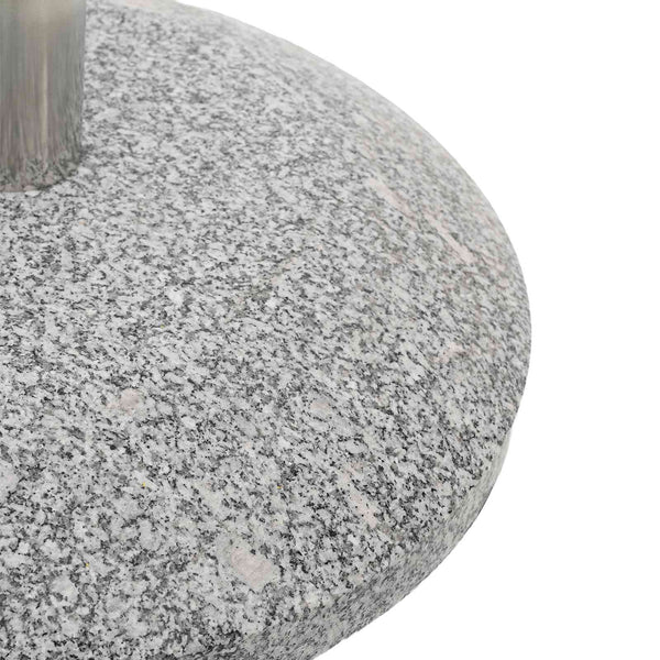 Graniitti-sateenvarjon jalusta pyörillä 4-5 cm pylvääseen