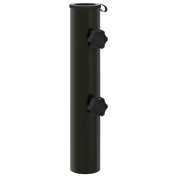 Aurinkovarjon Jalustaputki 0.6 kg Musta Rauta for 40-50 mm Pole