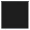 Ulkokäyttöinen rullakaihdin 90 % UV-suojalla Musta 140 x 140 cm