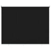 Ulkokäyttöinen rullakaihdin 90 % UV-suojalla Musta 200 x 140 cm