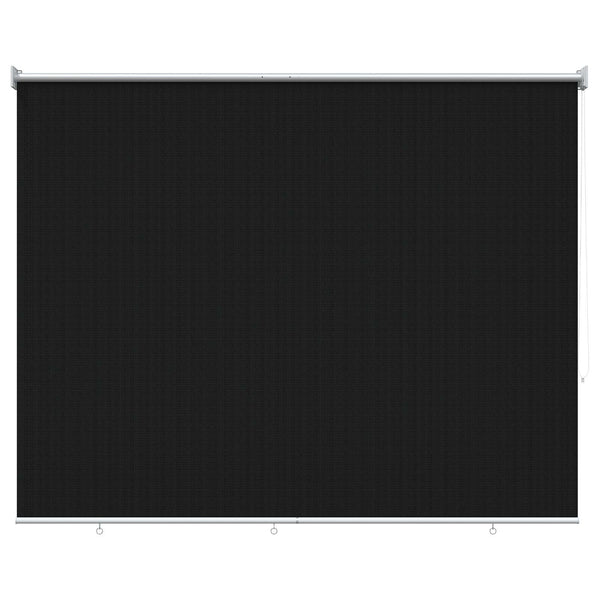 Ulkokäyttöinen rullakaihdin 90 % UV-suojalla Musta 200 x 140 cm