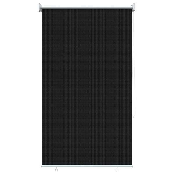 Ulkokäyttöinen rullakaihdin 90 % UV-suojalla Musta 80 x 230 cm