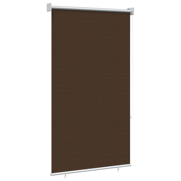 Ulkokäyttöinen rullakaihdin 90 % UV-suojalla Ruskea 80 x 230 cm